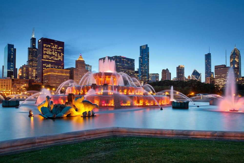 Grant Park and Buckingham Fountain, Chicago