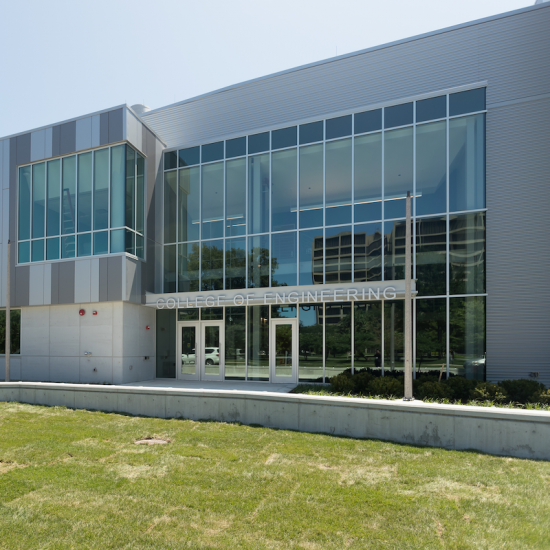 front of the Engineering Innovation Building