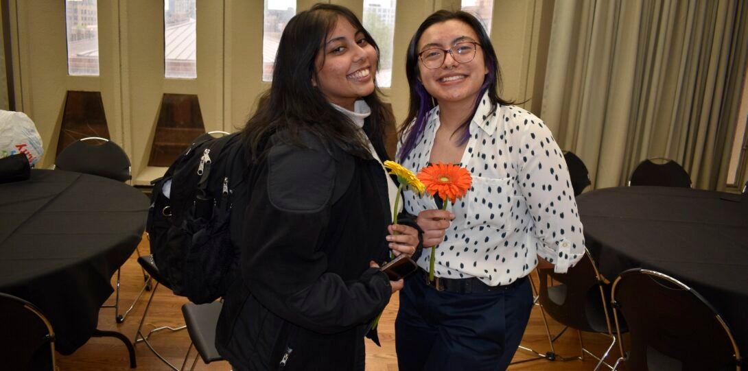 Safa Farooq and Natalie Salas